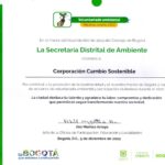 Certificado de voluntariado ambiental 2022